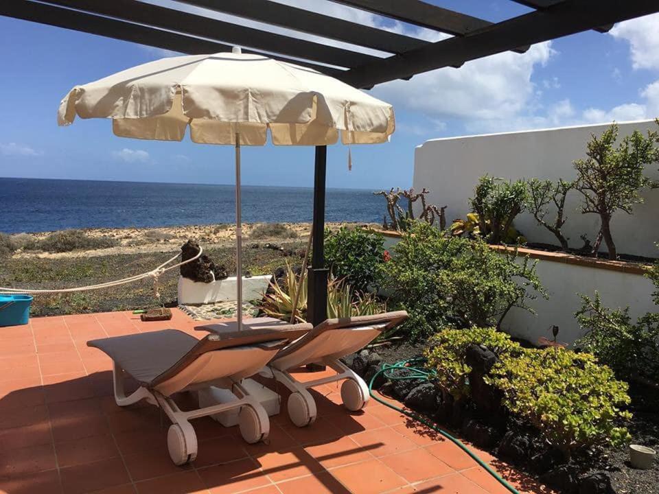 Villa Paz Del Mar Charco del Palo Esterno foto